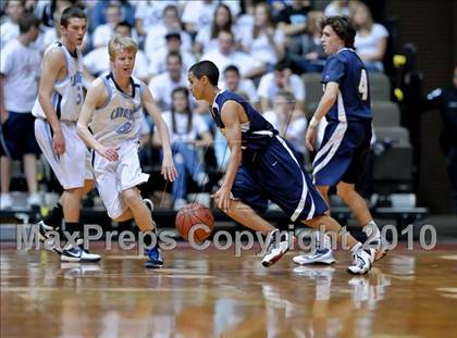 Thumbnail 1 in Mission Prep vs. Central Valley Christian (CIF CS D5 Final) photogallery.