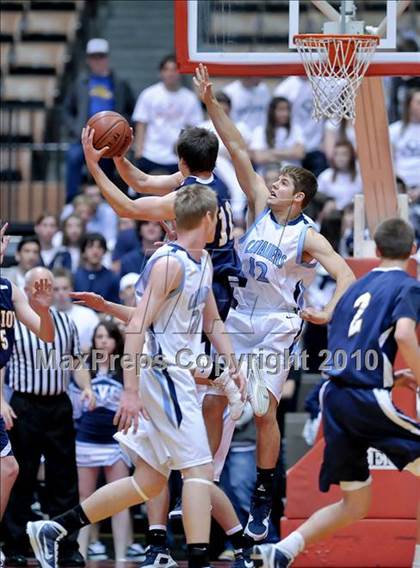 Thumbnail 3 in Mission Prep vs. Central Valley Christian (CIF CS D5 Final) photogallery.
