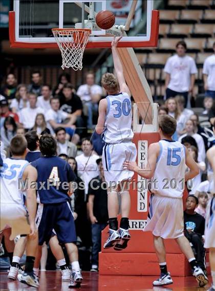 Thumbnail 2 in Mission Prep vs. Central Valley Christian (CIF CS D5 Final) photogallery.