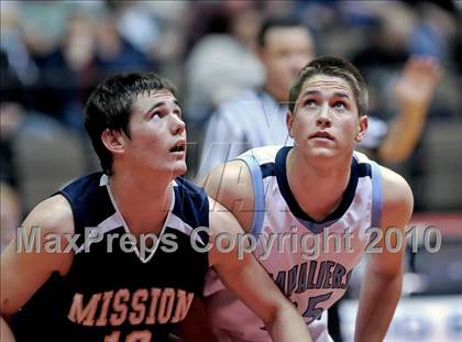 Thumbnail 2 in Mission Prep vs. Central Valley Christian (CIF CS D5 Final) photogallery.