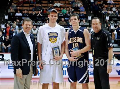 Thumbnail 1 in Mission Prep vs. Central Valley Christian (CIF CS D5 Final) photogallery.