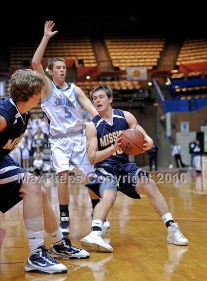 Thumbnail 1 in Mission Prep vs. Central Valley Christian (CIF CS D5 Final) photogallery.