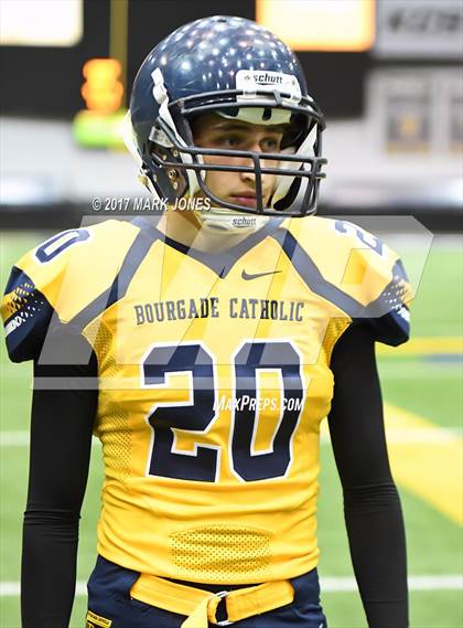 Thumbnail 2 in Kingman Academy vs. Bourgade Catholic (Kick-Off Classic) photogallery.