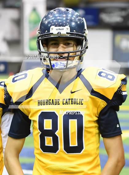 Thumbnail 3 in Kingman Academy vs. Bourgade Catholic (Kick-Off Classic) photogallery.