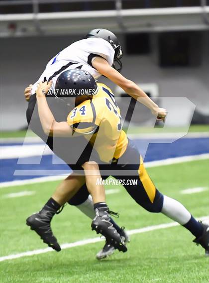 Thumbnail 3 in Kingman Academy vs. Bourgade Catholic (Kick-Off Classic) photogallery.