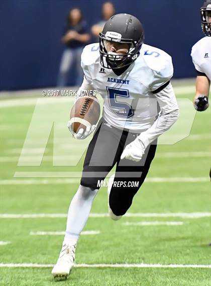 Thumbnail 2 in Kingman Academy vs. Bourgade Catholic (Kick-Off Classic) photogallery.