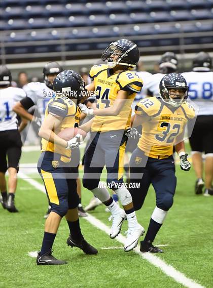 Thumbnail 2 in Kingman Academy vs. Bourgade Catholic (Kick-Off Classic) photogallery.