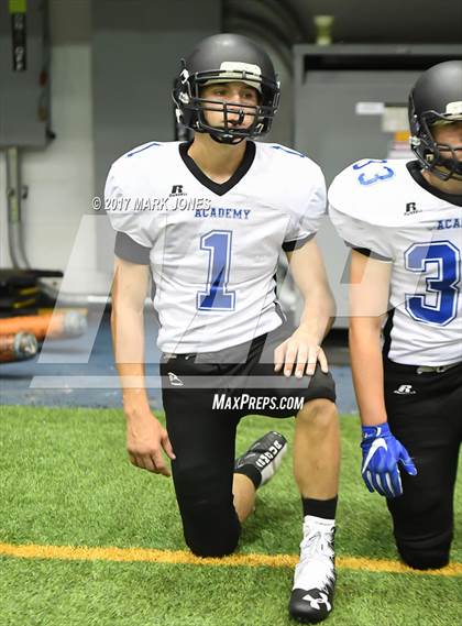Thumbnail 3 in Kingman Academy vs. Bourgade Catholic (Kick-Off Classic) photogallery.