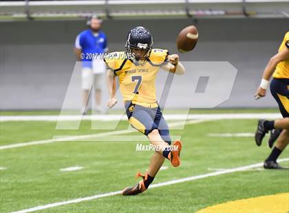 Thumbnail 3 in Kingman Academy vs. Bourgade Catholic (Kick-Off Classic) photogallery.