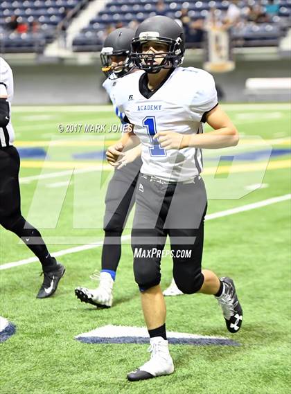 Thumbnail 3 in Kingman Academy vs. Bourgade Catholic (Kick-Off Classic) photogallery.