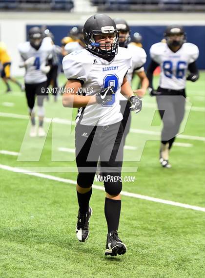 Thumbnail 1 in Kingman Academy vs. Bourgade Catholic (Kick-Off Classic) photogallery.