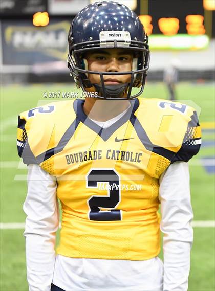 Thumbnail 2 in Kingman Academy vs. Bourgade Catholic (Kick-Off Classic) photogallery.