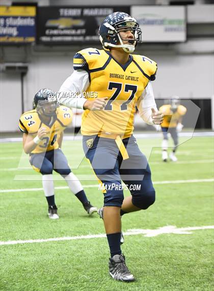 Thumbnail 3 in Kingman Academy vs. Bourgade Catholic (Kick-Off Classic) photogallery.