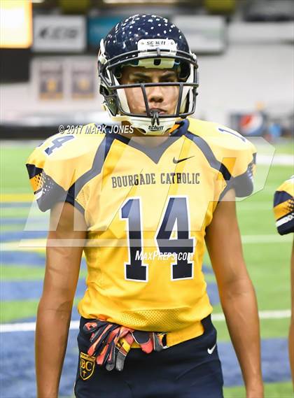 Thumbnail 2 in Kingman Academy vs. Bourgade Catholic (Kick-Off Classic) photogallery.