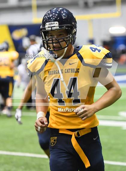 Thumbnail 3 in Kingman Academy vs. Bourgade Catholic (Kick-Off Classic) photogallery.
