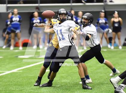 Thumbnail 1 in Kingman Academy vs. Bourgade Catholic (Kick-Off Classic) photogallery.
