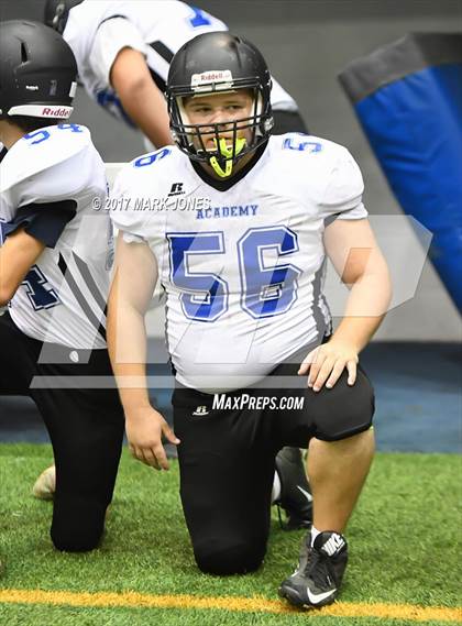 Thumbnail 3 in Kingman Academy vs. Bourgade Catholic (Kick-Off Classic) photogallery.