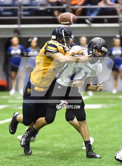Thumbnail 1 in Kingman Academy vs. Bourgade Catholic (Kick-Off Classic) photogallery.