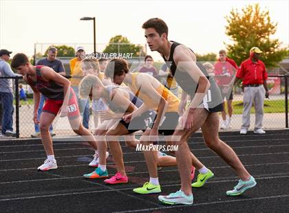 Thumbnail 2 in IHSAA Sectional #12 (Sprints and Middle Distance) photogallery.