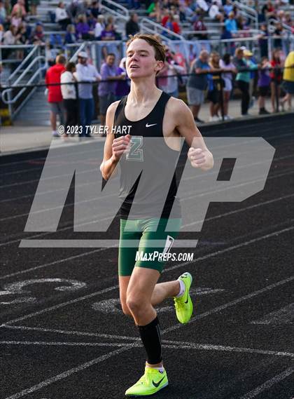 Thumbnail 2 in IHSAA Sectional #12 (Sprints and Middle Distance) photogallery.