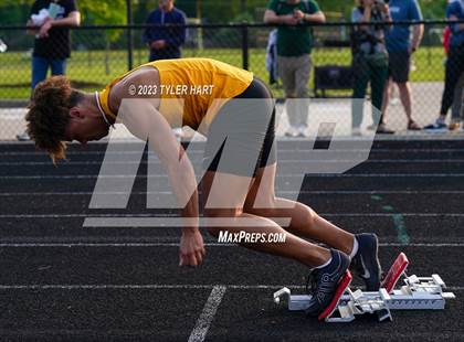 Thumbnail 1 in IHSAA Sectional #12 (Sprints and Middle Distance) photogallery.