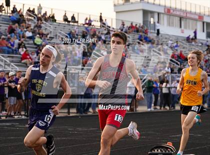 Thumbnail 2 in IHSAA Sectional #12 (Sprints and Middle Distance) photogallery.