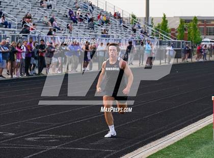 Thumbnail 1 in IHSAA Sectional #12 (Sprints and Middle Distance) photogallery.