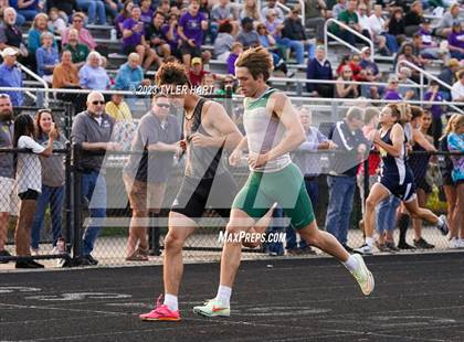 Thumbnail 1 in IHSAA Sectional #12 (Sprints and Middle Distance) photogallery.