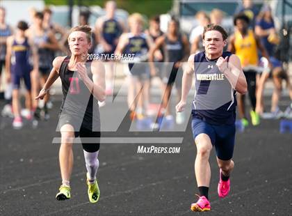 Thumbnail 1 in IHSAA Sectional #12 (Sprints and Middle Distance) photogallery.