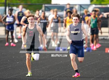 Thumbnail 2 in IHSAA Sectional #12 (Sprints and Middle Distance) photogallery.