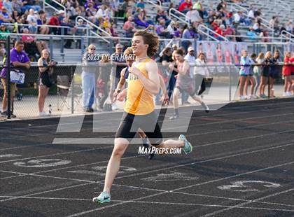 Thumbnail 1 in IHSAA Sectional #12 (Sprints and Middle Distance) photogallery.