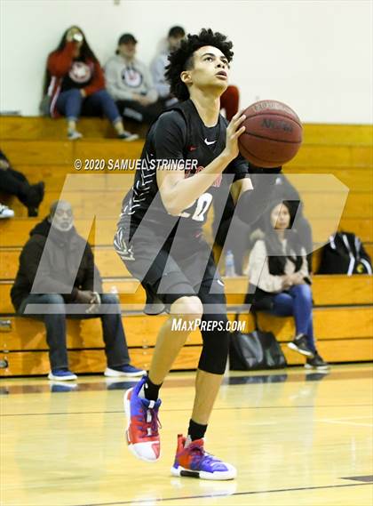 Thumbnail 2 in Brookside Christian vs. James Logan (Modesto Christian Holiday Classic) photogallery.