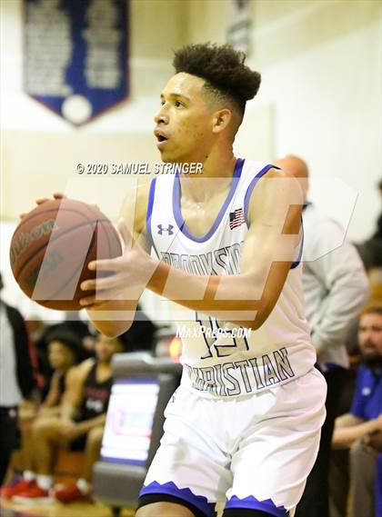 Thumbnail 2 in Brookside Christian vs. James Logan (Modesto Christian Holiday Classic) photogallery.