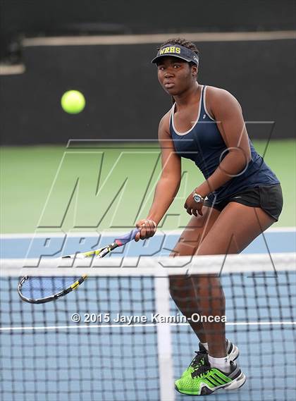 Thumbnail 3 in Foothill League Girls Tennis Championships photogallery.