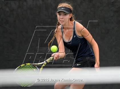 Thumbnail 2 in Foothill League Girls Tennis Championships photogallery.