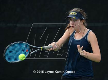 Thumbnail 2 in Foothill League Girls Tennis Championships photogallery.