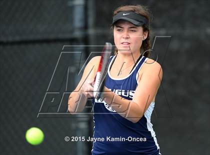 Thumbnail 1 in Foothill League Girls Tennis Championships photogallery.