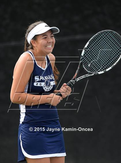 Thumbnail 2 in Foothill League Girls Tennis Championships photogallery.