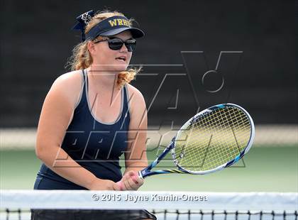 Thumbnail 3 in Foothill League Girls Tennis Championships photogallery.