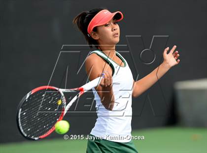 Thumbnail 2 in Foothill League Girls Tennis Championships photogallery.