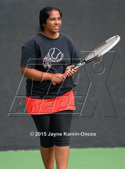 Thumbnail 2 in Foothill League Girls Tennis Championships photogallery.