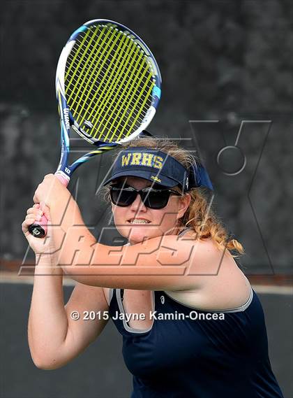 Thumbnail 2 in Foothill League Girls Tennis Championships photogallery.