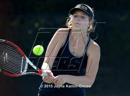 Thumbnail 2 in Foothill League Girls Tennis Championships photogallery.