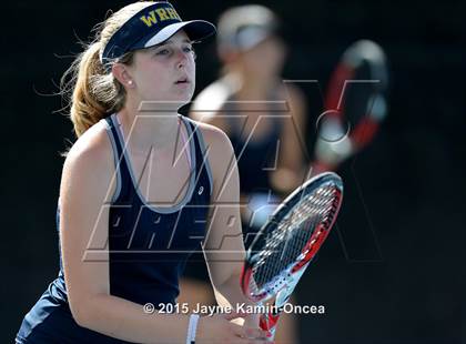 Thumbnail 1 in Foothill League Girls Tennis Championships photogallery.