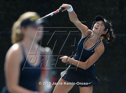 Thumbnail 2 in Foothill League Girls Tennis Championships photogallery.