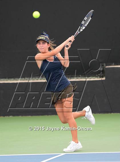 Thumbnail 2 in Foothill League Girls Tennis Championships photogallery.