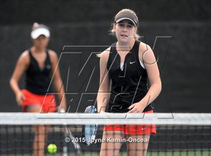 Thumbnail 2 in Foothill League Girls Tennis Championships photogallery.