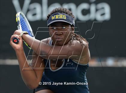 Thumbnail 1 in Foothill League Girls Tennis Championships photogallery.