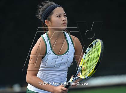 Thumbnail 3 in Foothill League Girls Tennis Championships photogallery.