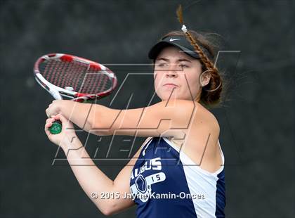 Thumbnail 2 in Foothill League Girls Tennis Championships photogallery.